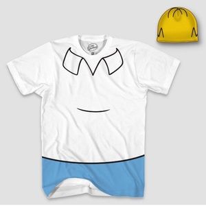 Homer Simpson T-shirt and Matching Beanie